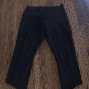 Lululemon crop high rise leggings